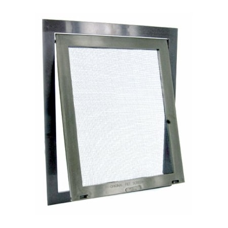 Pet Safe Pet Screen Door 8-in H X 10-in W Plastic Black P1-ZB-11